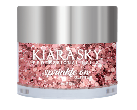 Kiara Sky Sprinkle On Glitter - SP246 Rose Velvet