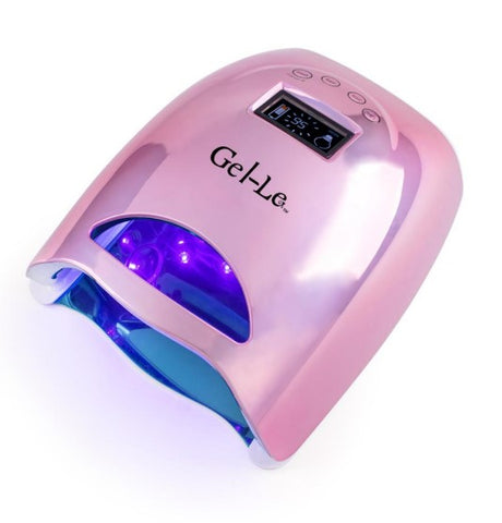 Gel-Le - Cordless LED Nail Lamp black - 48w (Pink)