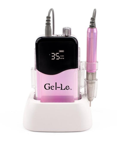 Gel-Le - Portable Desktop Nail Drill (35,000 RPM)(Pink)