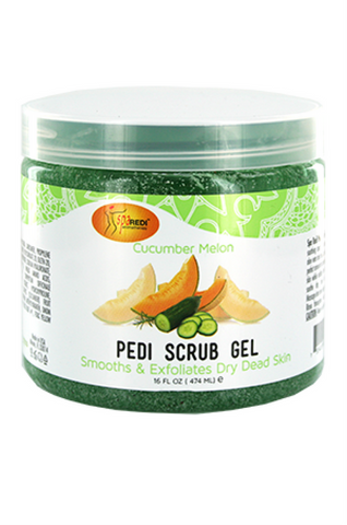 Spa Redi - Scrub Gel - Cucumber & Melon  16oz