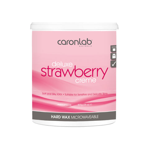 CaronLab - Deluxe Strawberry Creme Strip Wax