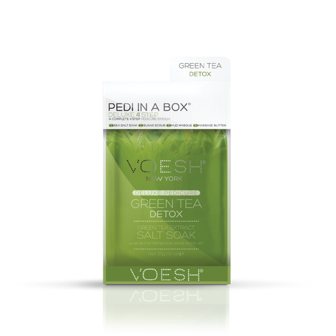 Voesh Pedi in a Box 4-in-1 - GREEN TEA DETOX