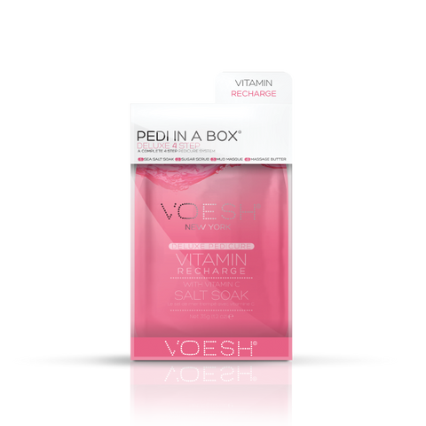 Voesh Pedi in a Box 4-in-1 - VITAMIN RECHARGE