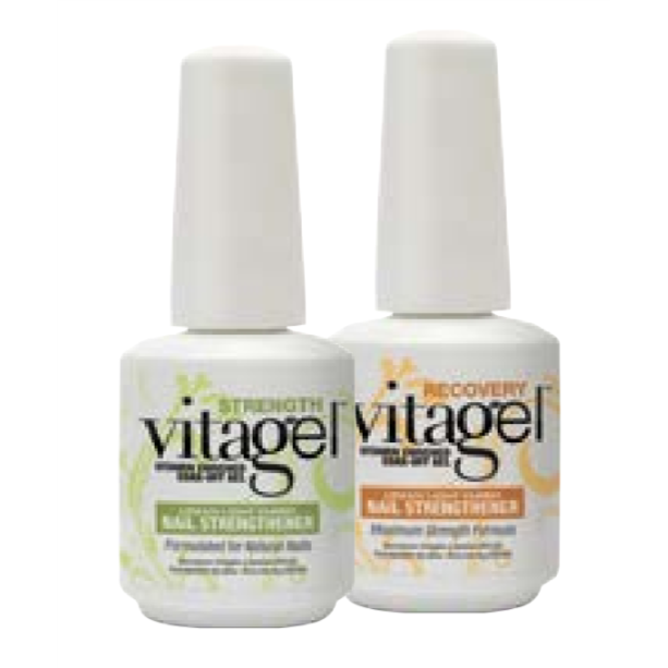 Gelish Vitagel Nail Strengthener .5oz Queen Nails & Beauty Supplies
