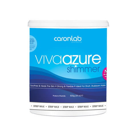 CaronLab - Viva Azure Shimmer Strip Wax