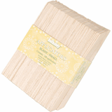 Berkeley - Slanted Wood Wax Applicators 100pc - Small