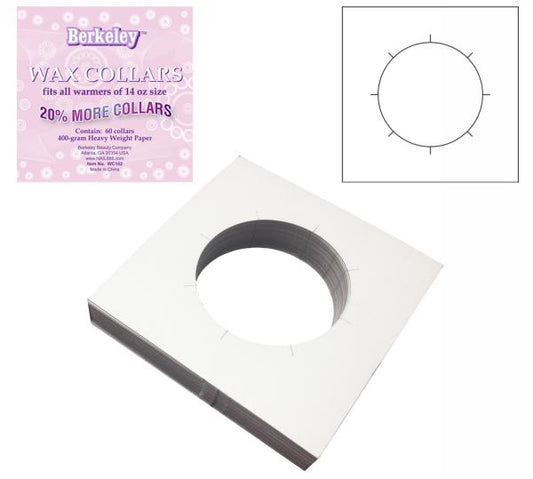 Berkeley - Wax Collars - Square 60pc