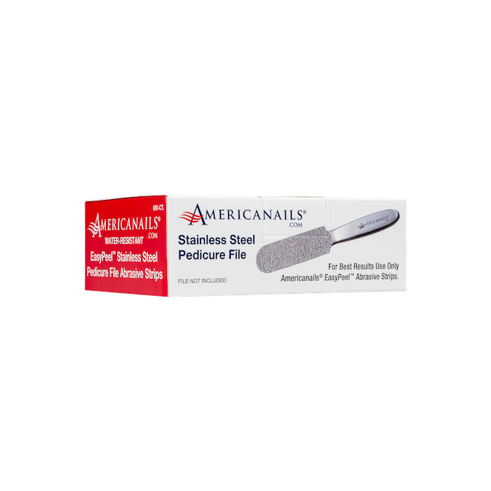 AmericaNails - EasyPeel Pedicure Abrasive Strip | Zebra 180 Grit 100ct