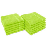 Allure Towels #83 - BRIGHT LIME GREEN 12″ x 12″(12pc)