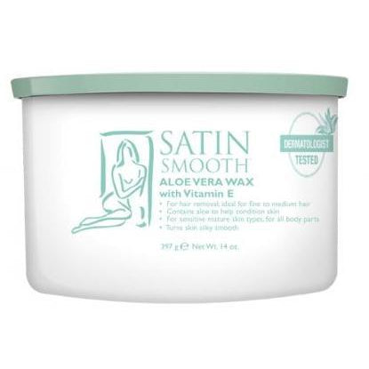 Satin Smooth - Wax Pot - Aloe Vera Wax 14oz.