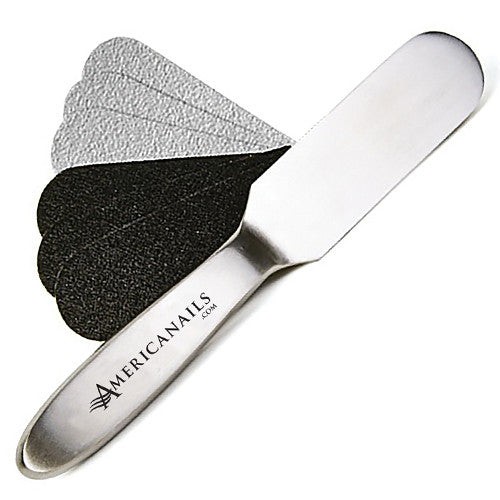 AmericaNails - EasyPeel Stainless Steel Pedicure File Kit – Queen Nails ...
