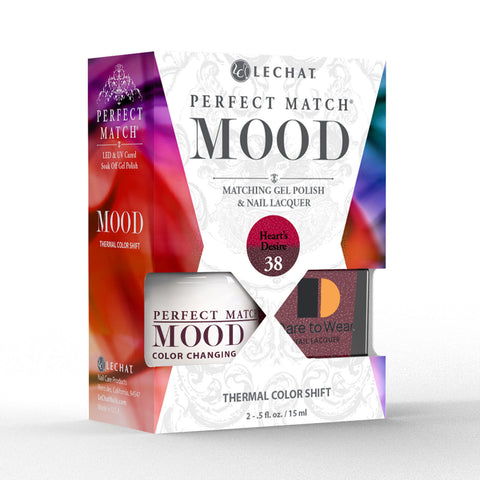 Lechat - Perfect Match Mood - #38 Heart's Desire .5oz(Duo)