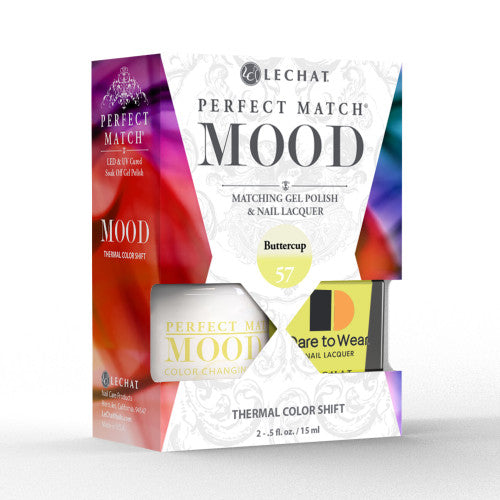 Lechat - Perfect Match Mood - #57 Buttercup .5oz(Duo)