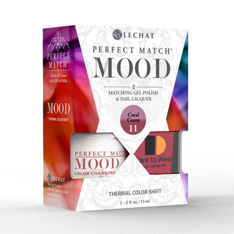Lechat - Perfect Match Mood - #11 Coral Caress .5oz(Duo)