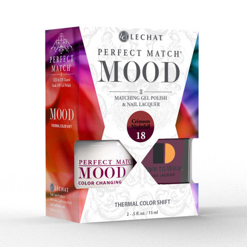 Lechat - Perfect Match Mood - #18 Crimson Nightfall .5oz(Duo)