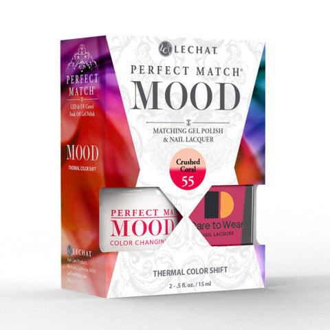 Lechat - Perfect Match Mood - #55 Crushed Coral .5oz(Duo)