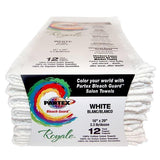 Partex - Salon Towels - Bleach Guard Legacy : White 16” x 29"(9pc)