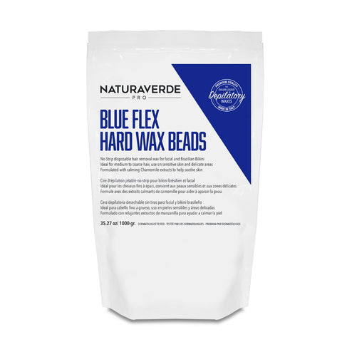 Naturaverde Pro - Blue Flex Hard Wax Beads 36oz