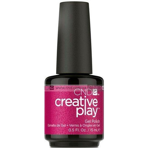CND - Creative Play - 496 Cherry-Glo-Round (Gel)(Discontinued)