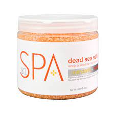 BCL Spa - Mandarin + Mango - Dead Sea Salt Soak 16oz