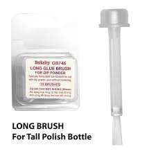 Flat-Stem Glue Brush | 15 Brushes/Box | Long Length