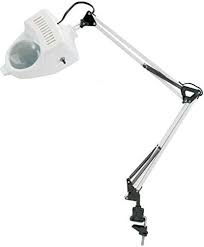 Alvin - Swing-Arm Magnifier Lamp - White