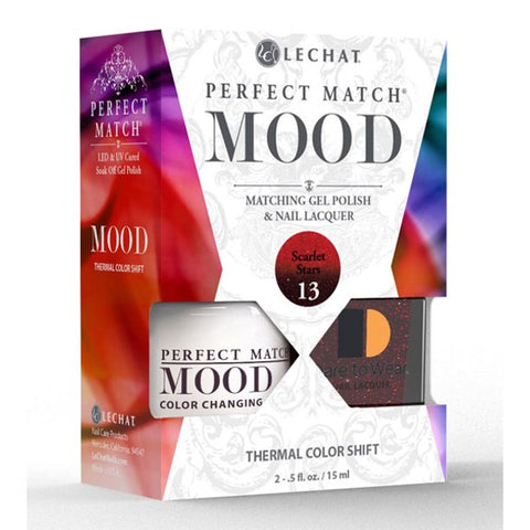 Lechat - Perfect Match Mood - #13 Scarlet Stars .5oz(Duo)