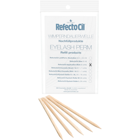 Refectocil - Eyelash Curl Birchwood Sticks-5/pouch