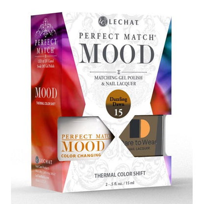 Lechat - Perfect Match Mood - #15 Dazzling Dawn .5oz(Duo)