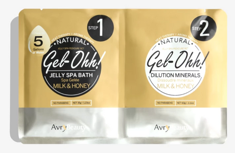 Avry Beauty Jelly Spa Bath - Milk & Honey