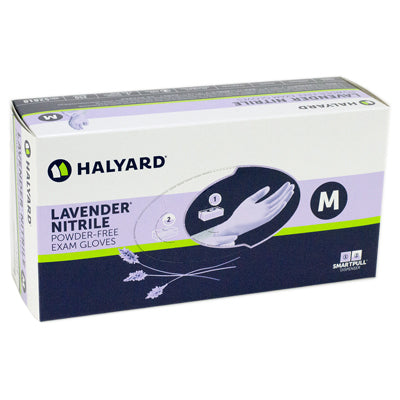 Halyard - Grey Nitrile Gloves 250pc - Medium