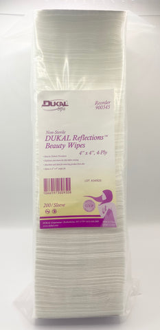 Dukal - 4X4 Reflections Beauty Wipes