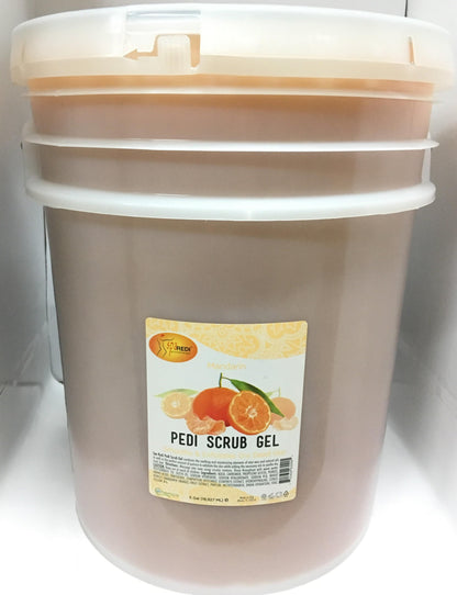 Spa Redi - Pedi Scrub Gel - Mandarin 5Gal