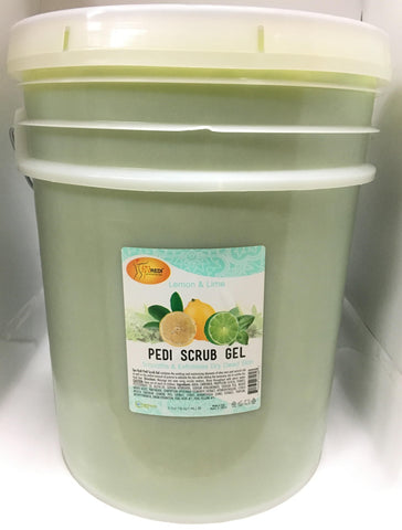 Spa Redi - Pedi Scrub Gel - Lemon & Lime 5Gal