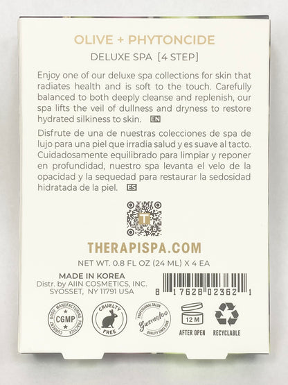 Therapispa 4 Step Deluxe Spa - Olive + Phytoncide (Limited)