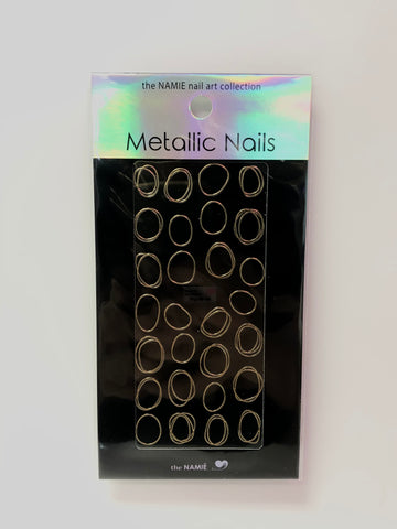 Sylphkiss - Metallic Nail Stickers - Mgold-008