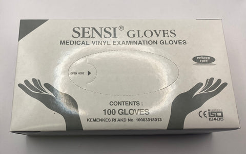 Sensi Vinyl Gloves - Small