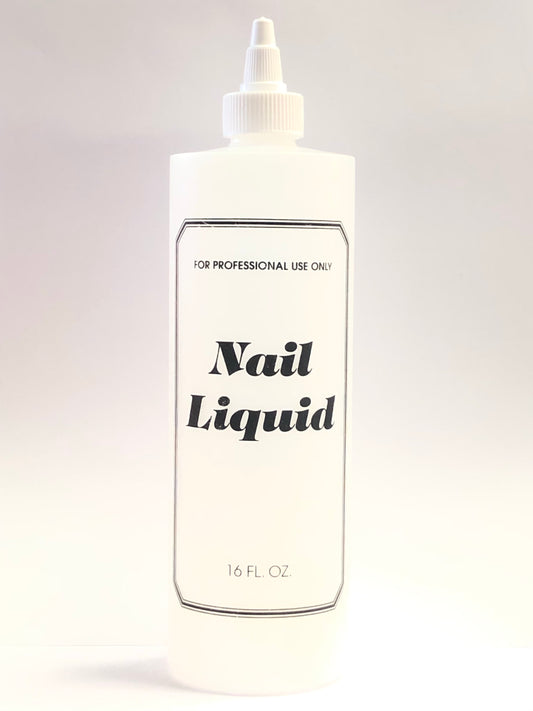 Empty "Nail Liquid" Bottles 16oz