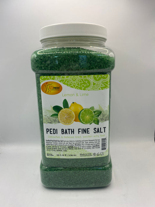 Spa Redi - Fine Bath Salt - Lemon & Lime 128oz