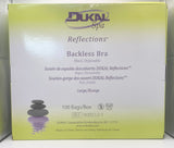 Dukal - Reflections Disposable Backless Bra (Black)(100 Bags/Box)