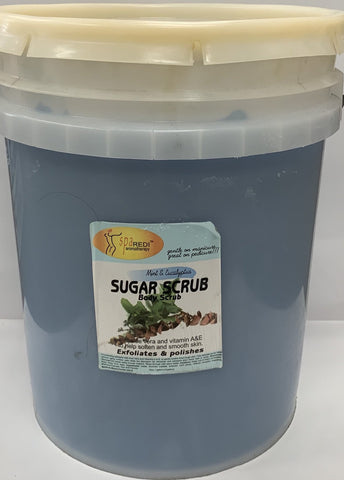 Spa Redi - Sugar Scrub Glow - Mint 5Gal