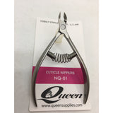 Queens Cobalt Stainless Steel Nippers NQ-01 - 1/2 JAW