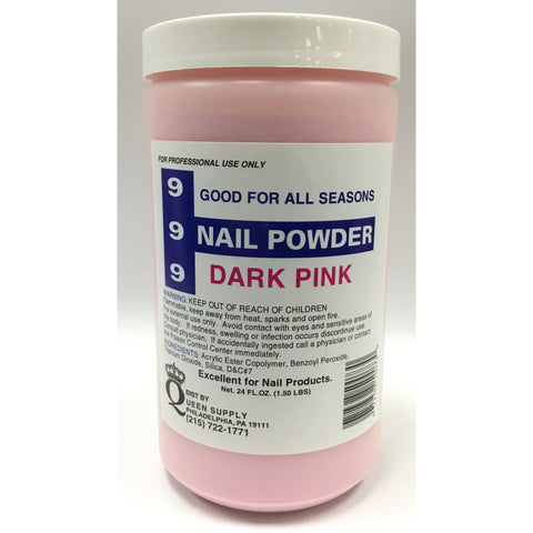 999 Dark Pink Acrylic Powder 24oz