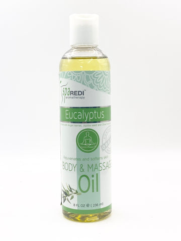 Spa Redi - Massage Oil - Eucalyptus 8oz