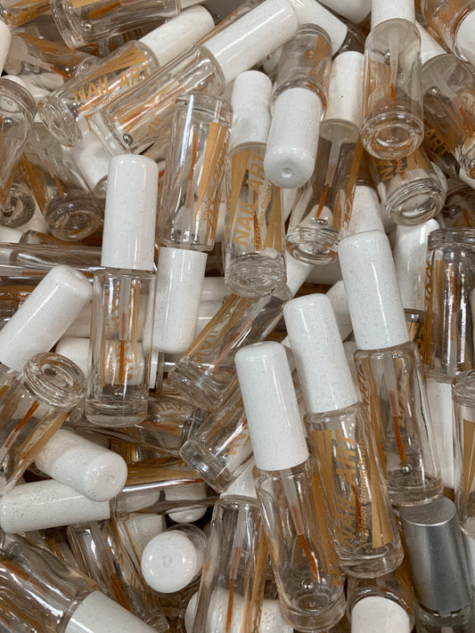 Empty Nail Art Bottle - Text Bottle