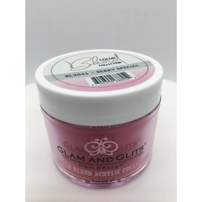 Glam And Glits - Color Blend Acrylic Powder - BL3045 Pretty Cruel 2oz