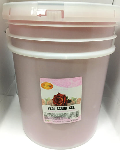 Spa Redi - Pedi Scrub Gel - Sensual Rose 5Gal