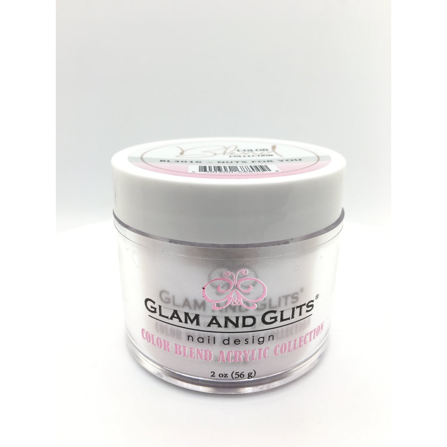 Glam And Glits - Color Blend Acrylic Powder - BL3016 Nuts For You 2oz