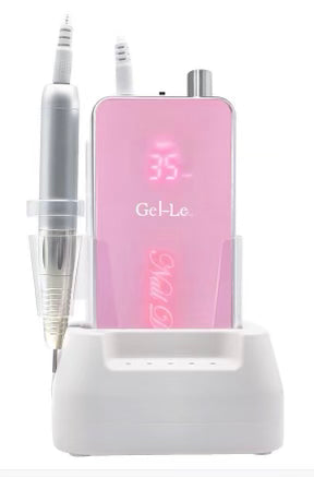 Gel-Le - Professional Nail Drill Machine (35,000 RPM) - Pink