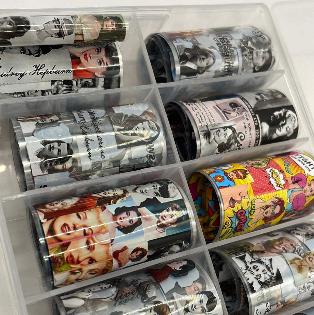 Queen - Assorted Nail Foil - Foils04